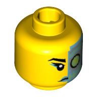 Lego hlava, žlutá (6160179)